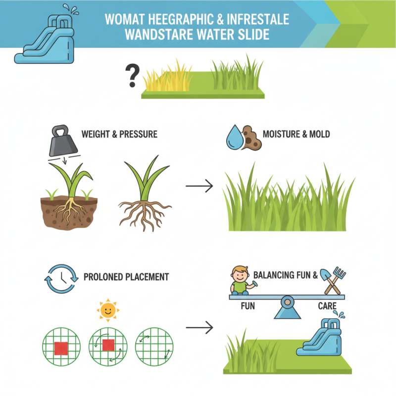 Will An Inflatable Water Slide Damage My Grass?