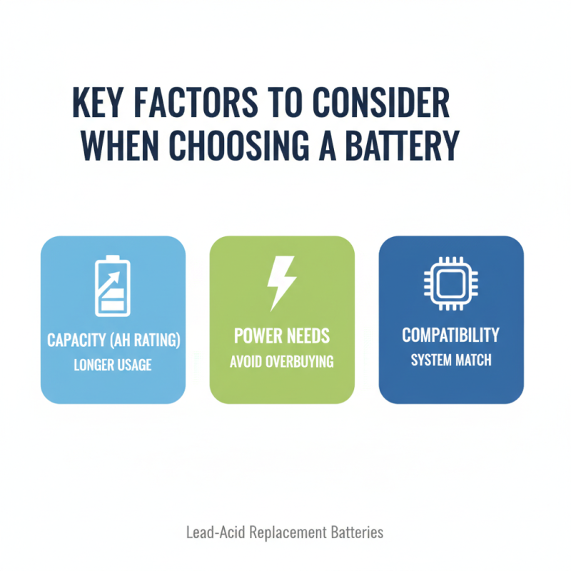 How to Choose the Best Lead-Acid Replacement Battery?