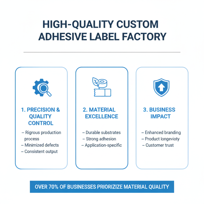 What is a High Quality Custom Adhesive Label Factory and How to Choose One?