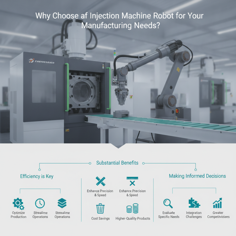 Why Choose an Injection Machine Robot for Your Manufacturing Needs?