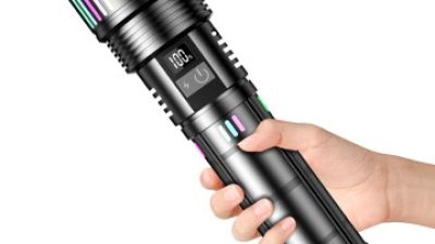 W512 Laser Flashlight 1000M Rechargeable 14400mAh Battery Zoomable 3000LM IP45 (1).jpg