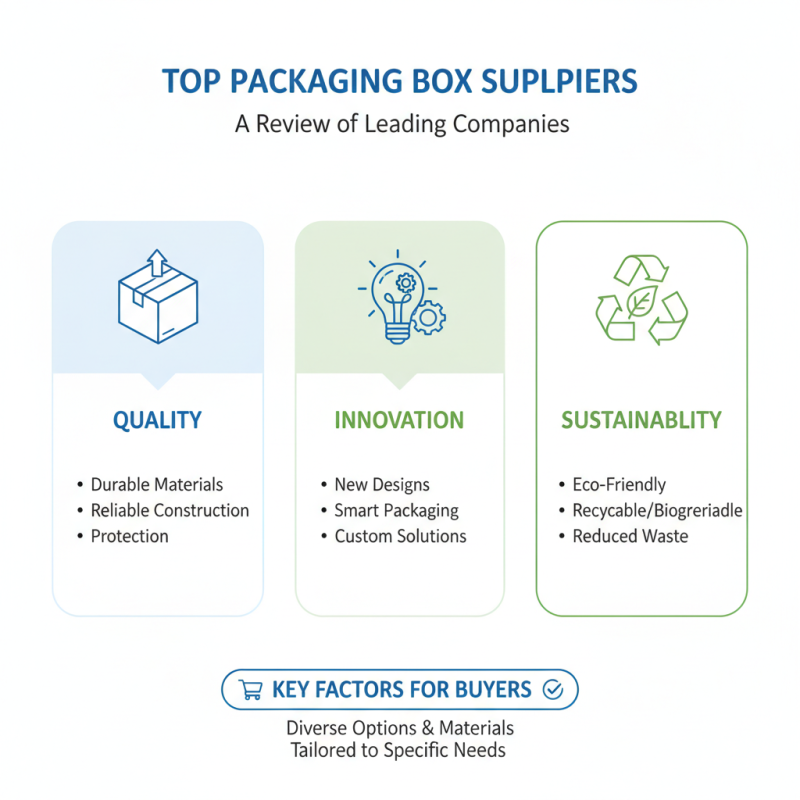2026 Best Packaging Boxes for Global Buyers to Consider?