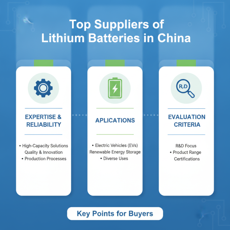 Top High Capacity Lithium Battery Suppliers in China for Global Buyers?