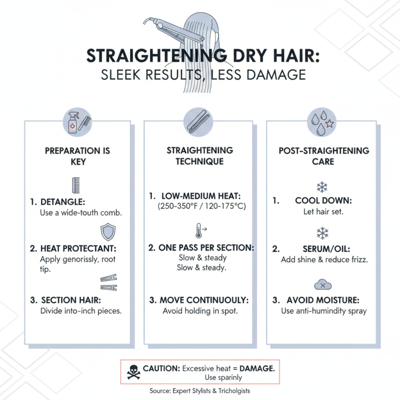 Can I Use Hair Straightener On Dry Hair for Best Results?