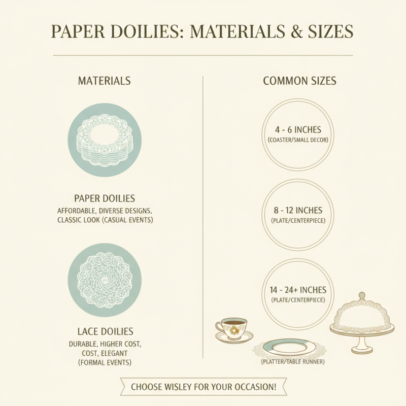 How to Choose the Best Paper Doilies for Your Needs?