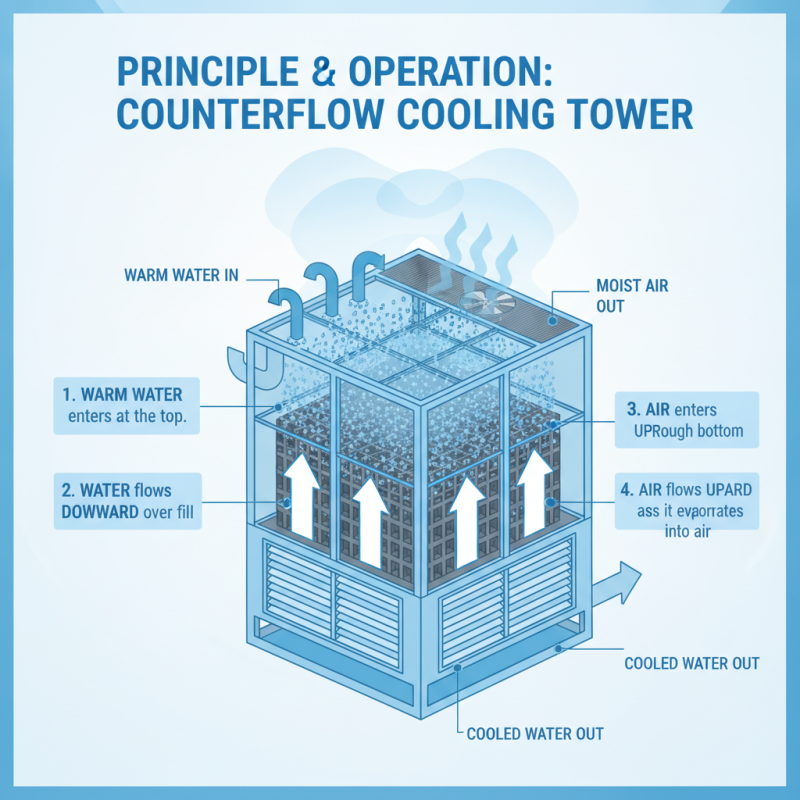 What is a Square Counterflow Cooling Tower and How Does It Work?