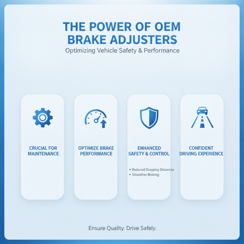 Top 10 Benefits of OEM Wholesale Brake Adjusters for Your Vehicle