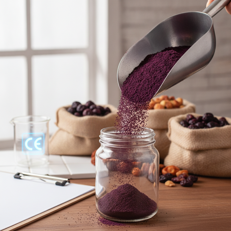 How to Choose the Best CE Certified Acai Berry Powder Suppliers?