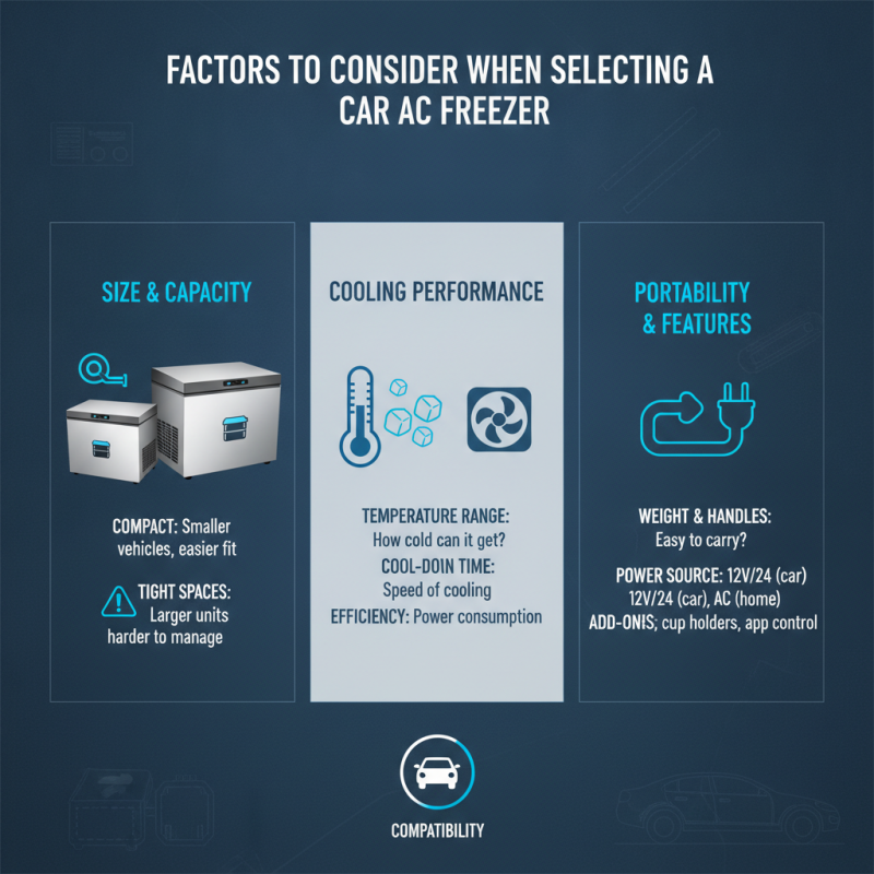 How to Choose the Best Car AC Freezer for Your Needs?