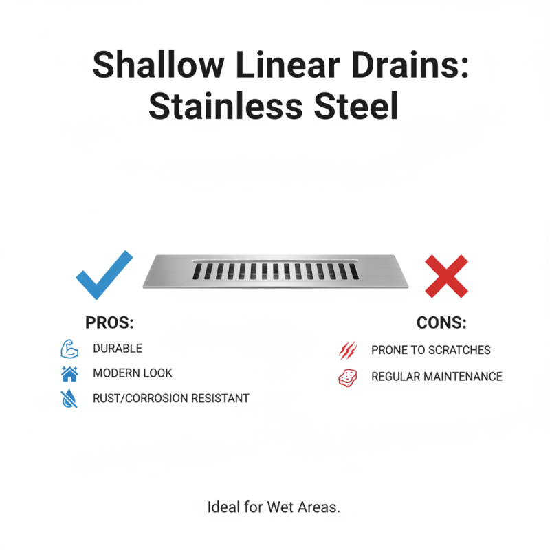 How to Choose the Best Shallow Linear Drain for Your Home?