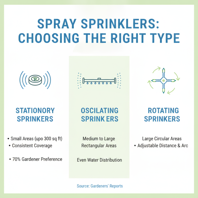 How to Choose the Right Spray Sprinkler for Your Garden?