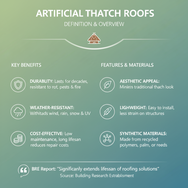 What Are the Benefits of Using Artificial Thatch Roofs?