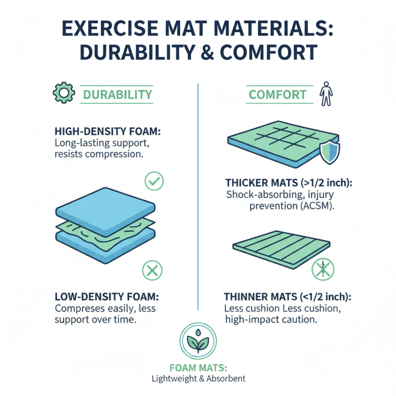 How to Choose the Best Exercise Floor Mats for Your Needs?