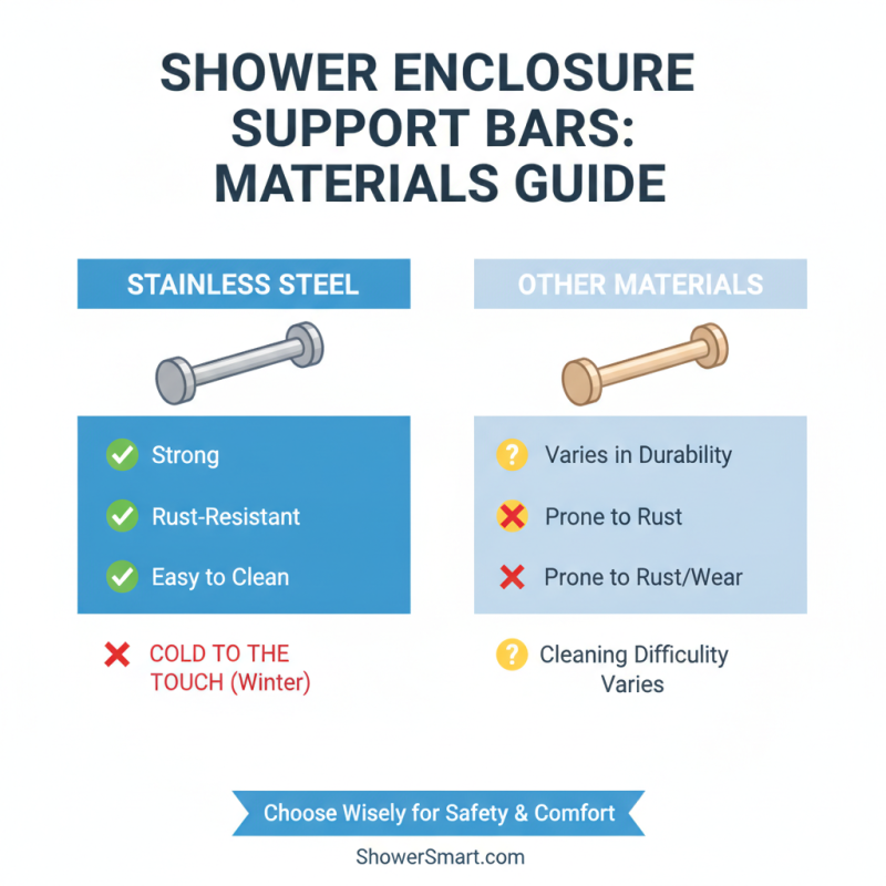 How to Choose the Best Shower Enclosure Support Bar for Safety?