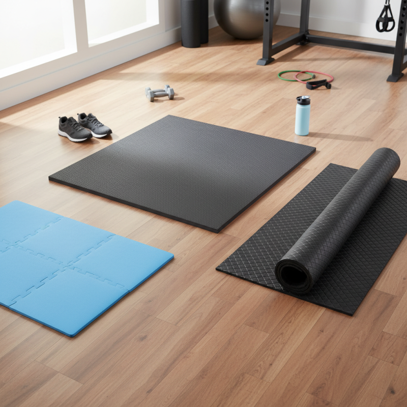 How to Choose the Best Exercise Floor Mats for Your Needs?