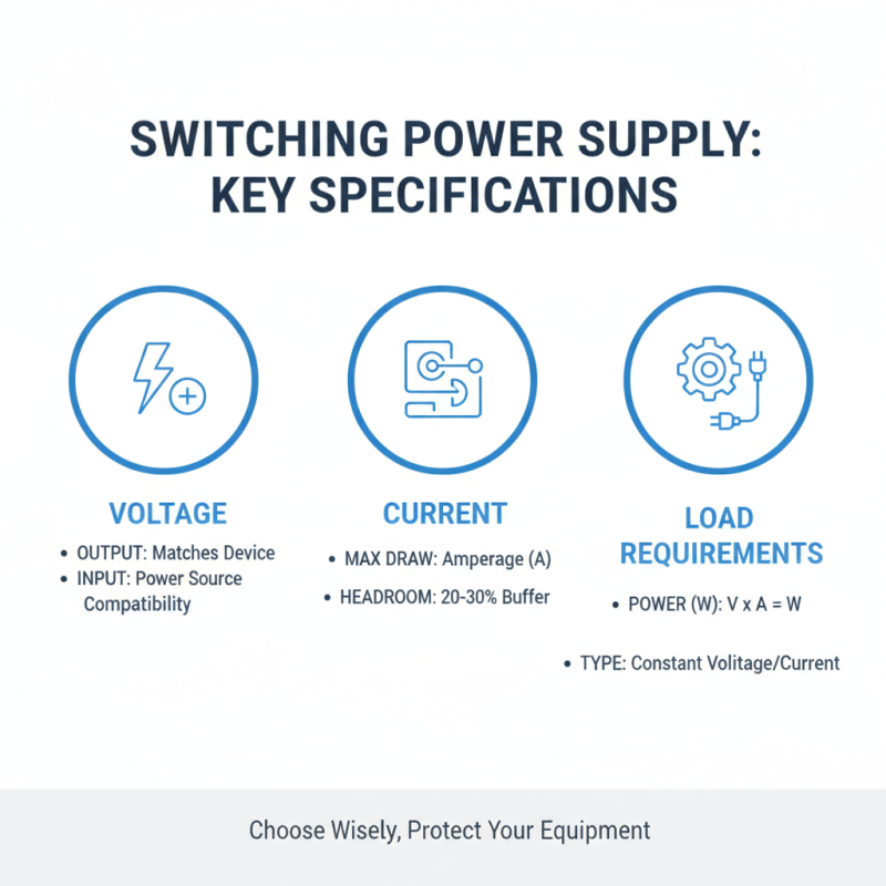 How to Choose the Best Switching Power Supply for Your Needs?