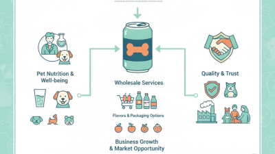 Quel est le service de vente en gros de canettes de boissons de haute qualité pour animaux de compagnie adapté à votre entreprise ?