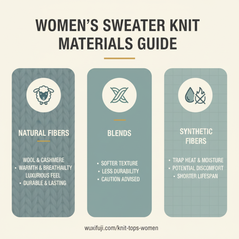 How to Choose the Best Sweater Knit Women for Your Wardrobe?