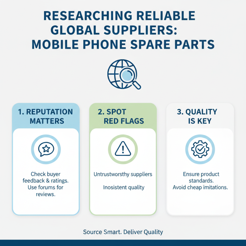 How to Buy Mobile Phone Spare Parts for Global Sourcing?