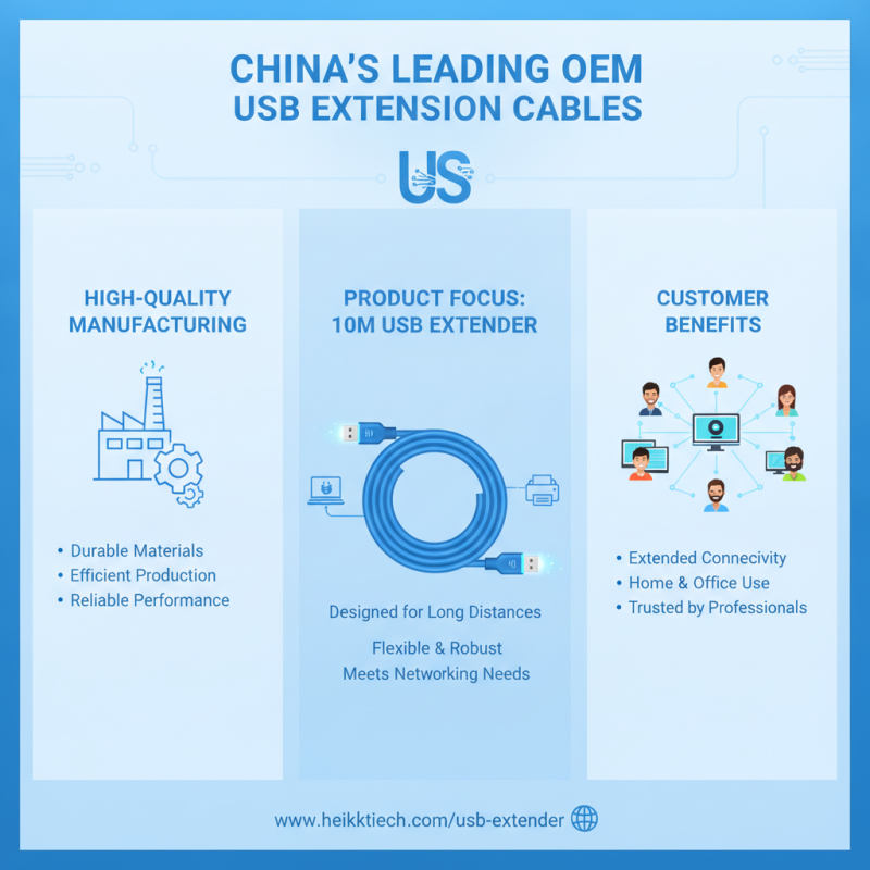 China Top OEM Best USB 10m Extension Cable Supplier for High Quality Networking?