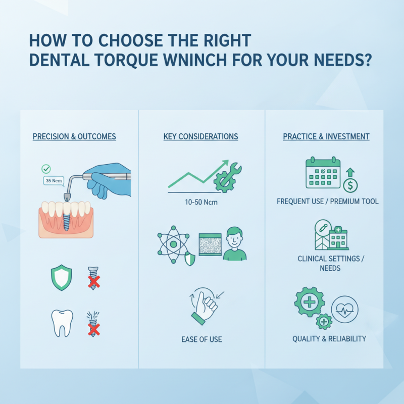 How to Choose the Right Dental Torque Wrench for Your Needs?