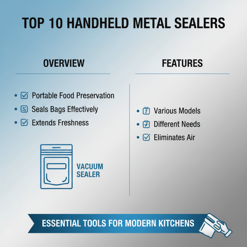 Top 10 Handheld Metal Sealers for Global Buyers Today?