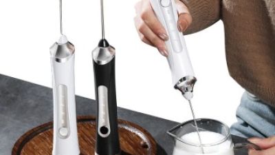 Rechargeable Drink Mixer Handheld Milk Frother for Coffee With 3 Speeds Electric.jpg