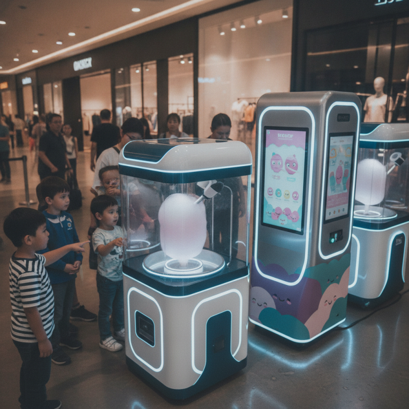 Top 5 Cotton Candy Robot Vending Machines for Your Business?