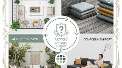 Como escolher o sofá de jardim ideal para o seu espaço exterior?