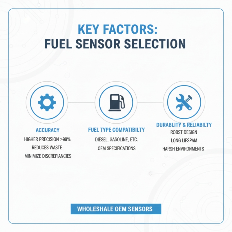 How to Choose the Right Wholesale OEM Fuel Sensor for Your Needs?