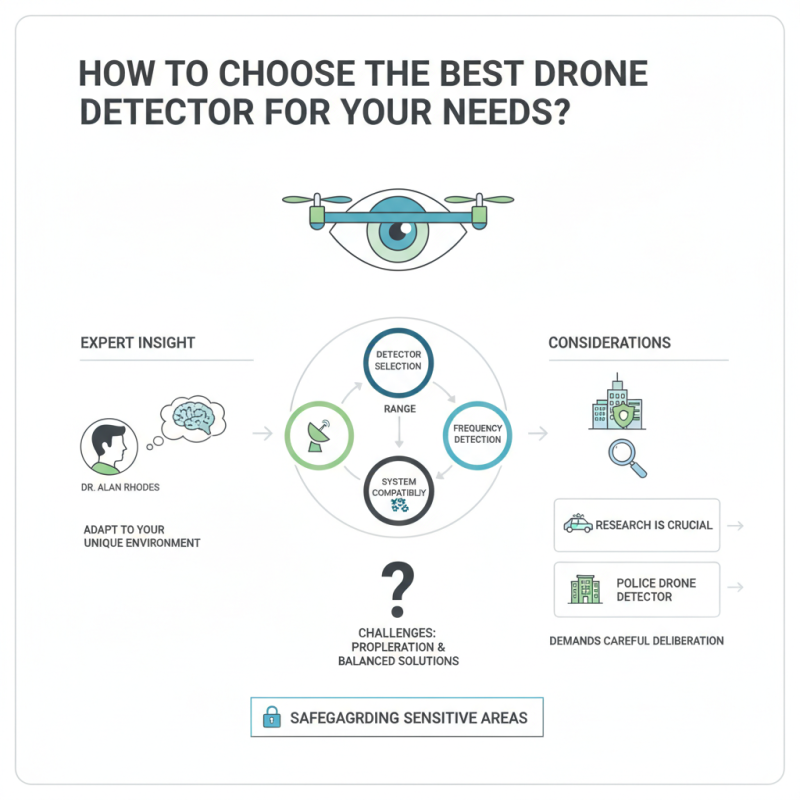 How to Choose the Best Drone Detector for Your Needs?