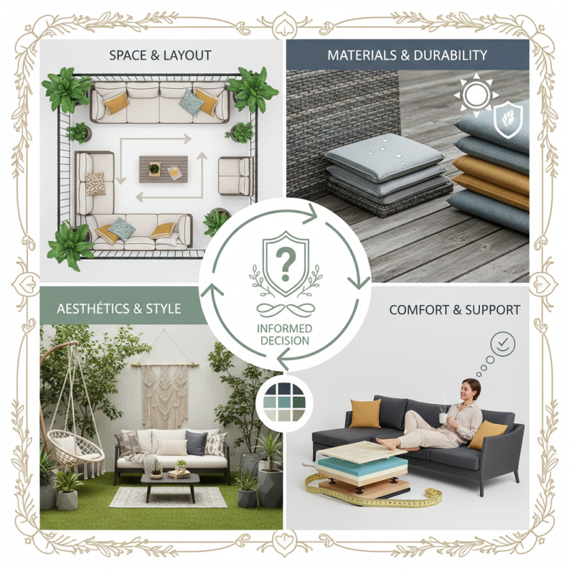 How to Choose the Best Garden Sofa for Your Outdoor Space?