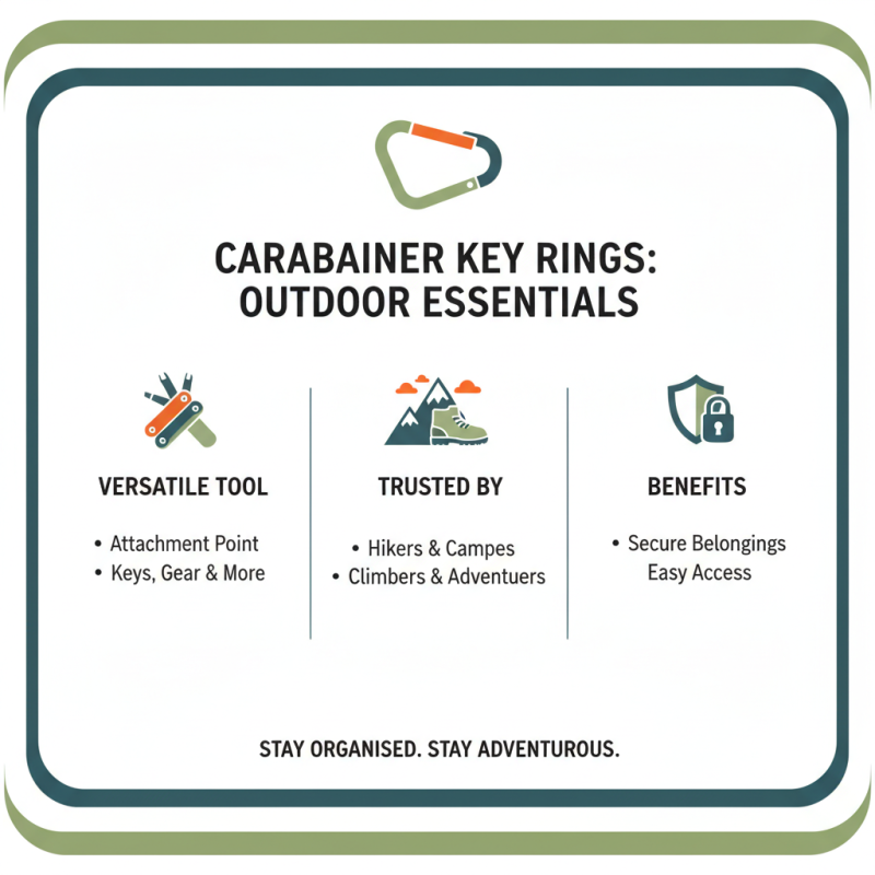 Best Carabiner Key Ring Options for Your Outdoor Adventures?