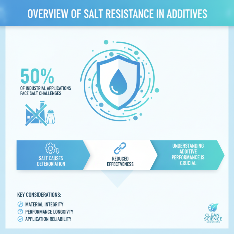 Top Salt Resistant Additives for Effective Performance Solutions?