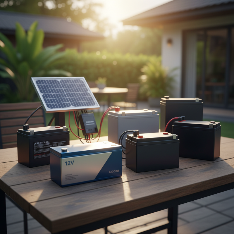 2026 How to Choose the Best 12v Battery For Solar Panel?