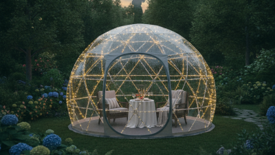 Best Garden Bubble Tent for Your Outdoor Space?