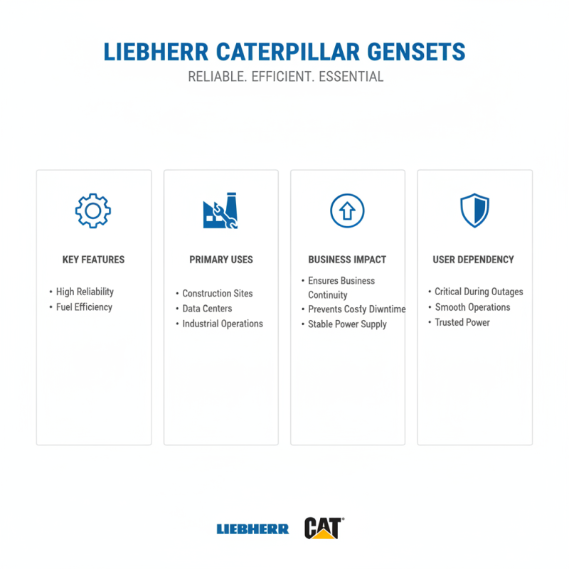Top 5 Liebherr Caterpillar Gensets Factory Models You Should Know?