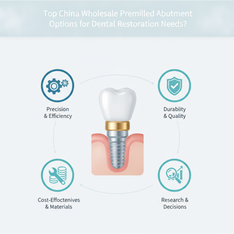 Top China Wholesale Premilled Abutment Options for Dental Restoration Needs?