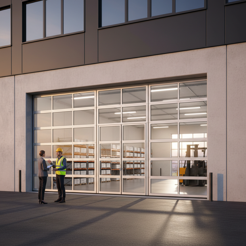 How to Choose the Best Transparent Sectional Door for Your Business?