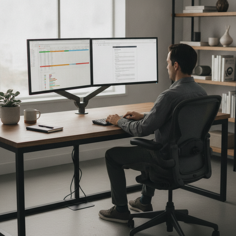 How to Set Up a Dual Monitor for Maximum Productivity?