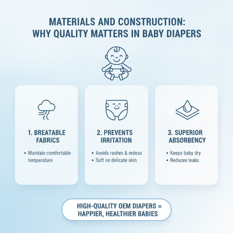 Why Choose High-Quality OEM Baby Diapers for Your Baby's Comfort?