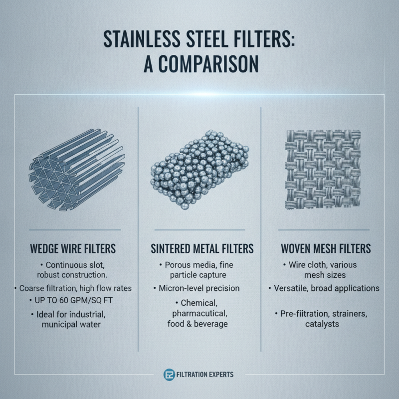 How to Choose the Right Stainless Filters for Your Needs?