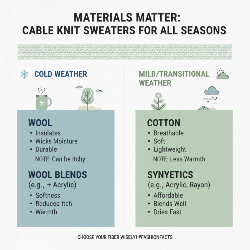How to Choose the Perfect Cable Knit Sweater for Every Season?
