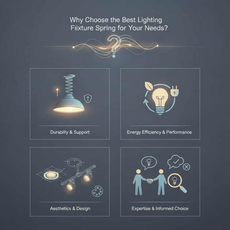 Why Choose the Best Lighting Fixture Spring for Your Needs?