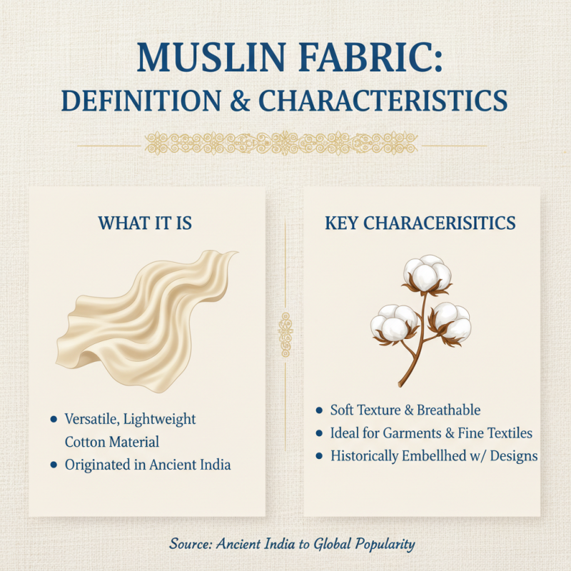 What is Muslin Fabric and How is it Used in Manufacturing?
