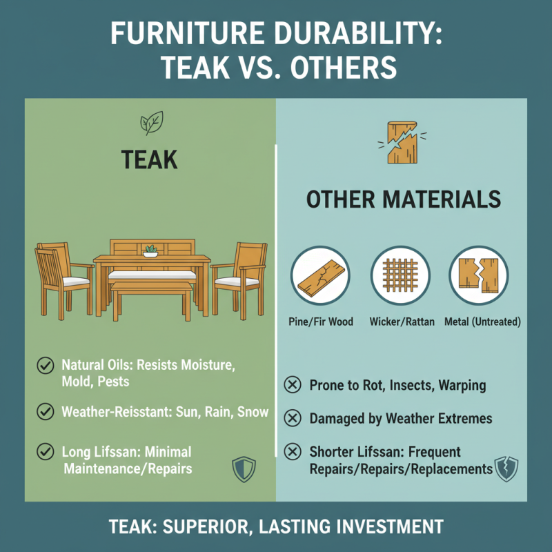 Why Choose Teak Furniture for Your Home Needs?