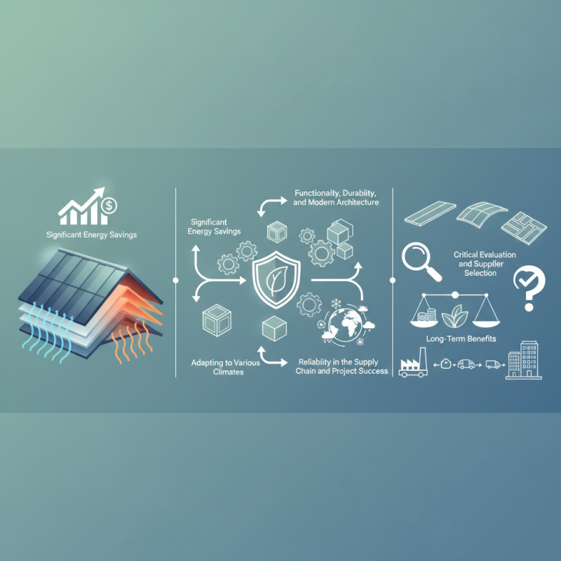 2026 Best Custom Wholesale Thermal Roof Panels for Energy Efficiency?