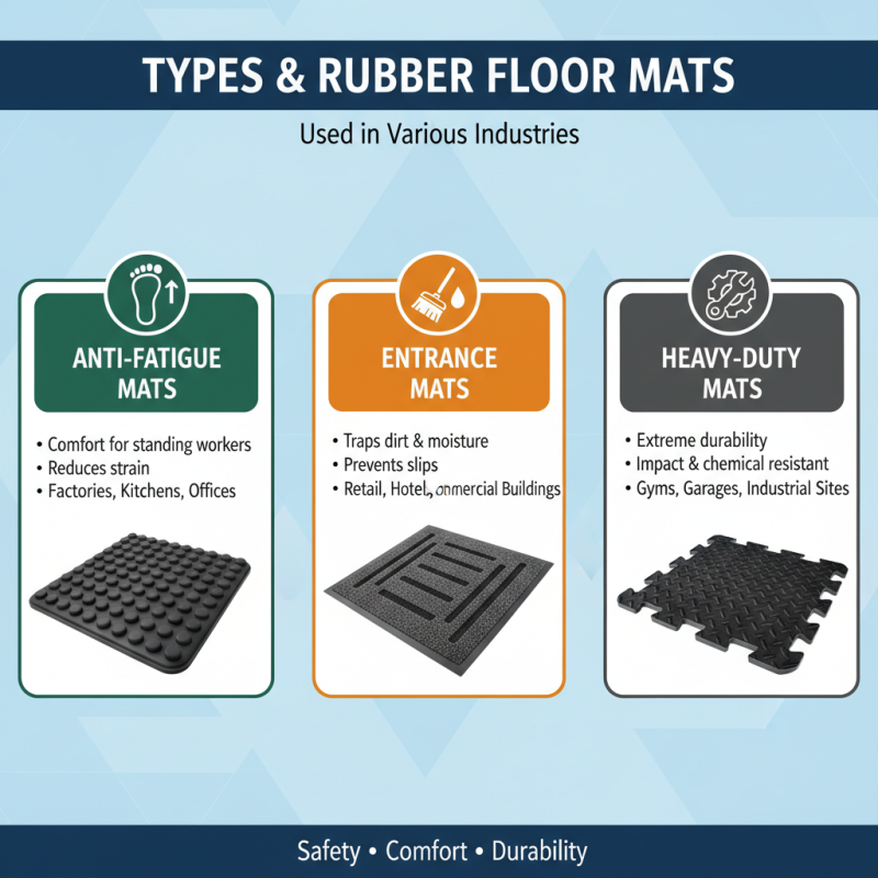 What is Rubber Floor Mats and Their Benefits for Businesses?