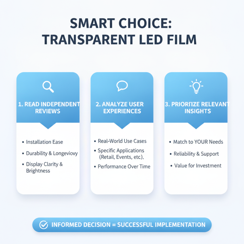 How to Choose the Best Transparent Led Film for Your Needs?