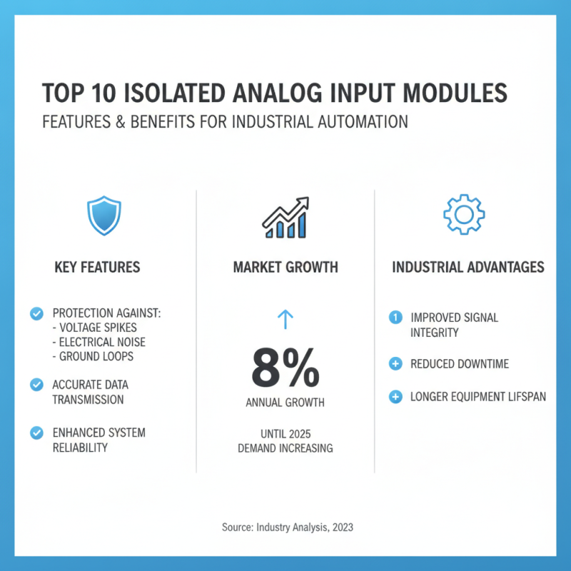 Top 10 Isolated Analog Input Modules for Global Buyers?